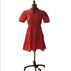 EUC Girls Bright Pink Scotch and Soda Ruffle Dress